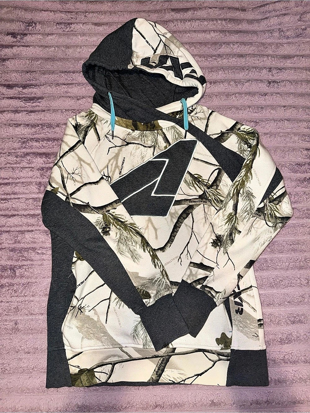 FXR women’s Camo Pullover Hoodie Size M